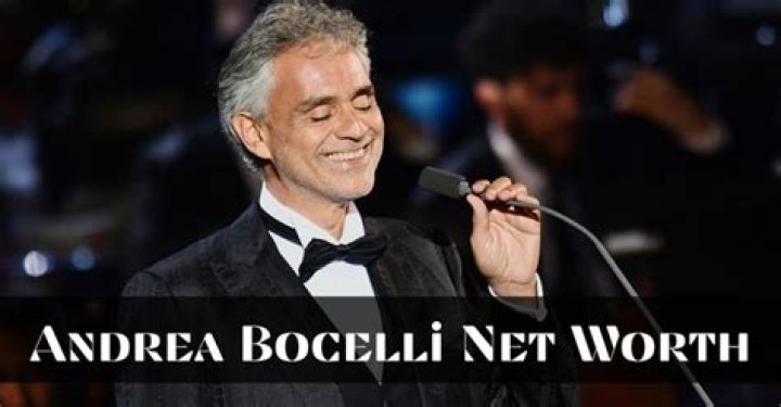 Andrea Bocelli's Net Worth: A Journey Of Success