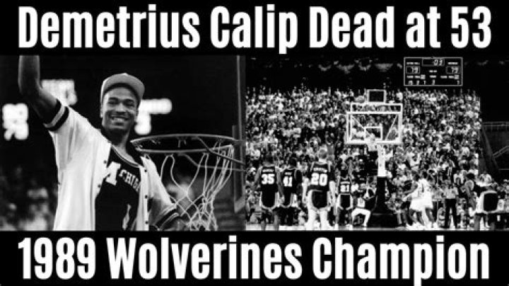 Demetrius Calip Net Worth At Time Of Death