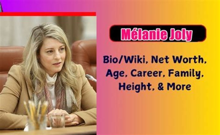Discovering The Life Of Melanie Joly's Husband