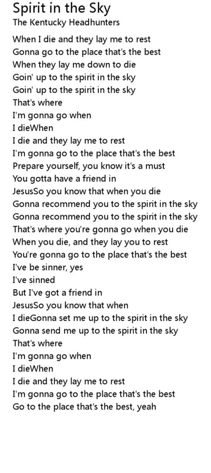 Exploring The Meaning Behind Spirit In The Sky Lyrics