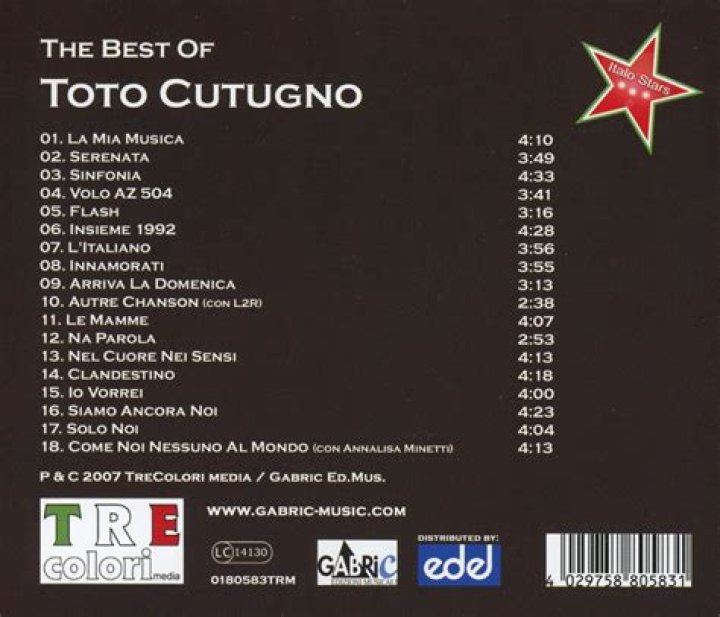 Toto Cutugno: The Voice Of Italy's Heart